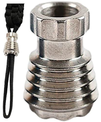 Titan -legierungsmesser -perlen Messer Lanyard Perlen Campingmesser Gadgets Anhänger Paracord Perlen EDC Outdoor Multi Tool