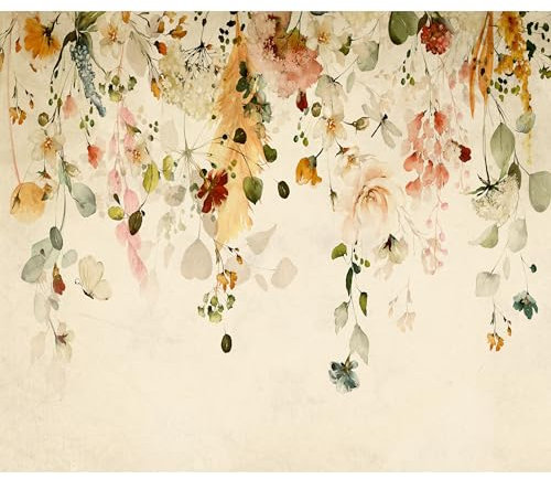 decomonkey - Papier Peint Panoramique Nature 350x256 cm - Décoration murale moderne – Tapisserie décorative pour chambre salon - Art mural unique design tendance