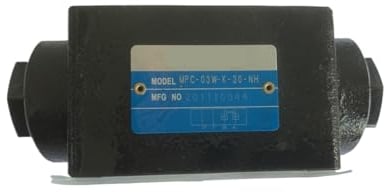 Clapet anti-retour Clapet anti-retour de commande hydraulique MPC-03W-K-30-NH utilisé for empêcher le reflux de liquide et réduire la perte d'énergie.