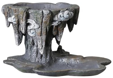 Pots De Plantes D'intérieur Pots de fleurs personnalisés de Style chinois, Pots de fleurs rétro créatifs en résine d'asperges, Pots de fleurs succulents d'intérieur en pot Jardinières Pour Plantes D'e