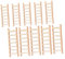 SEWOART Miniatur-holzleiter Für Minihäuser Kleine Leiter Aus Holz Für Modellbau Gartendekoration Mini-landschaftsleiter Exquisit Verarbeitet Und Sicher Zu Bedienen