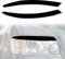 Autoscheinwerfer-Augenbrauen, Für Audi A6 C6 4F 2004-2009, Autoscheinwerfer-Augenbrauenabdeckung, Dekorative Scheinwerfer-Aufkleberstreifen