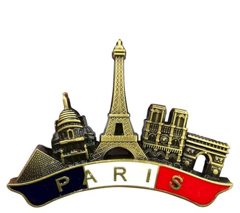 Retro Paris Fridge Door Sticker - Decorative Magnetic Fridge Wrap, Parisian Vintage Design Sticker | Waterproof Pali Fridge Cover Accessories