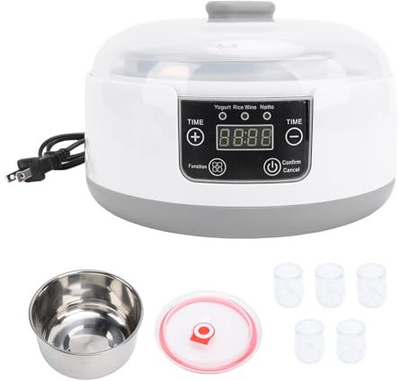 Machine de Fabricant de Yogourt électrique, Incubateur de Yaourt à 1,2 L (Plug UE 100-240V)