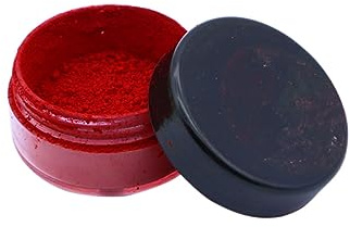 LOLIPPYY Polvere Rossetto Per Labbra Colorata Formula Naturale e Sicura Pigmenti Brillanti Per Look Accattivante Perfetta Per Make-up Personalizzato e Creazioni Cosmetiche Arancio Rosso