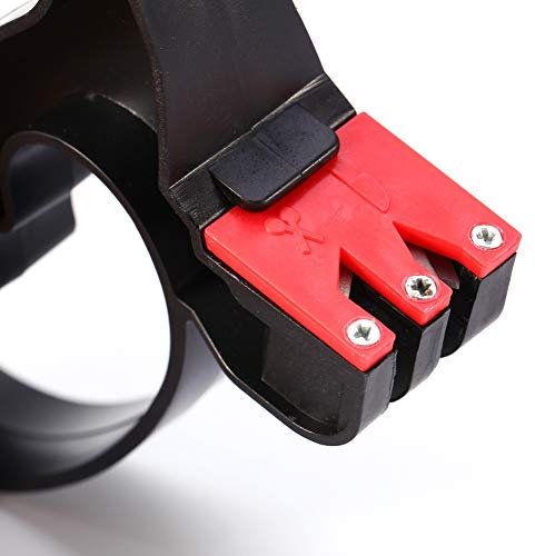 Afilador de Tijeras de Cuchillo 2 en 1 Mano, Nuevo y, Agudiza Más 10,000 Cuchillas, Herramienta Afilado Versátil, Simple y Fácil Usar, para un Fácil,