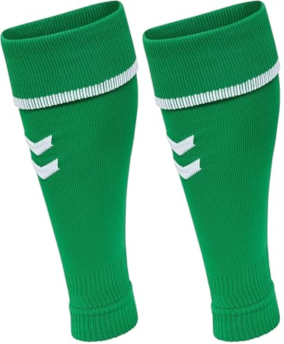 hummel Core Football Tube Strumpfstutzen gruenweiss, 2 (Senior) Ohne Geschlecht (Packung mit 2)