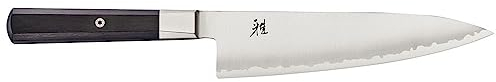 Miyabi Gyutoh, acciaio, argento, 38 x 7 x 2,5 cm