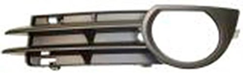 RICAMBIITALIA2017 Griglia Fendinebbia Anteriore Sinistra (Lato Conduttore) A3 (2003-2008) 3/5 Porte, Solo Sportback, Plastica Nera