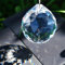 MINGZE 60mm große Klarglas Crystal Ball Prism Anhänger, Kristallglaskugel Regenbogenkristall Kronleuchter Kristall Teile, Hochzeitsdekoration, Party gefallen, Party Tisch Dekor