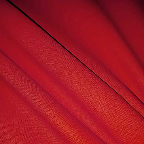 Stoff Baumwollstoff Meterware Fahnentuch rot red 100% Baumwolle Neuware Lakenstoff Cretonne