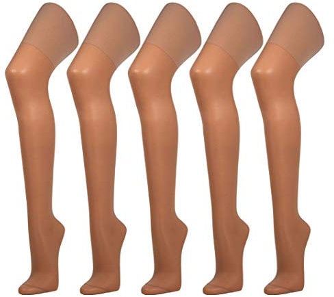 Disée Stützstrumpfhose für Damen - Semi blickdichte Strumpfhose mit Kompression in unterschiedlichen Farben - 40 DEN - 1 Paar, Size:52-54, Farben:perle