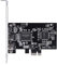 Carte contrôleur, Carte contrôleur PCI-E PCI Express FireWire 1394a IEEE 1394 avec câble Firewire, pour vidéo, Transmission Audio, caméras industrielles, caméras vidéo, Carte 1394