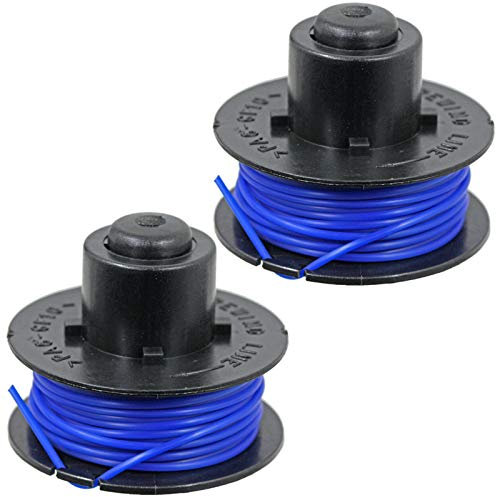 SPARES2GO 8m Line & Spool Compatible with Sovereign N0E-2ET-230 N0E-15ET-230 18v Trimmer Strimmer (Pack of 2)