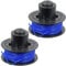SPARES2GO 8m Line & Spool Compatible with Sovereign N0E-2ET-230 N0E-15ET-230 18v Trimmer Strimmer (Pack of 2)