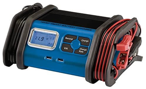 Draper 53168 12V Battery Starter/Charger, 10A
