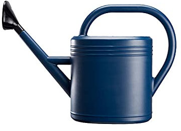Arrosoirs en plastique pour pomme de douche en fer - Pour extérieur et intérieur - Bleu - 8 l