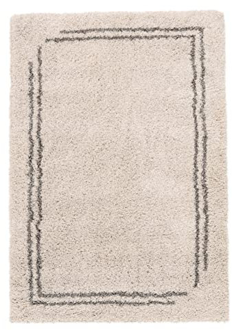 RugVista, Stockholm - Beige Teppich 140 x 200 cm Moderner Teppich