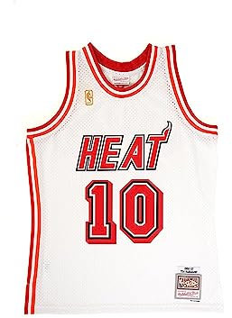 Mitchell & Ness Tim Hardaway #10 Miami Heat 1996-97 Swingman NBA Trikot Weiß