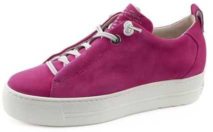 Paul Green Damen SUPER Soft Pauls, Frauen Low-Top Sneaker,schnürer,Plateausohle,Halbschuhe,straßenschuhe,Strassenschuhe,Pink (Barbie),39 EU / 6 UK