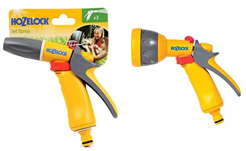 Hozelock HZ2674P0000 Jet Spray Gun, 2.6 cm*21.0 cm*14.7 cm & HZ2676P0000 Spray Gun, Multi-Colour