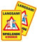 Kein Hundeklo Schild 30x20cm - Viele Arten von Parken Verboten Schild und mehr - Schild Privatparkplatz mit PCV oder Alu-Dibond (Achtung Kinder Schild (PCV, 2 Stücke))