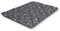 KingDog Prestige Hundebett Hundematte Haltbare wasserdichte Hundematratze (120 x 80 cm, Silberne Knochen)