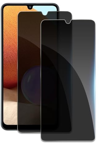 [2 Pièces] Verre Trempé Anti-Espion pour Samsung Galaxy A32 4G, Protecteur D'écran de Confidentialité, 9H Dureté Film Protecteur Vitre, Anti-rayures, Anti-empreintes, Sans Bulles