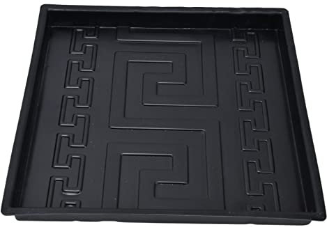 Moules à Béton, ABS Pavage Bricolage Tremplin Moule Réutilisable Brique Moule Formes Pierre Pavé Moule pour Jardin Décoration de la Maison, 12x12 Pouces