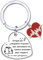AIMINI Porte Clé Saint Valentin Cadeau Saint Valentin Homme Femme Idee Cadeau Couple Cadeaux pour St Valentin Original Porte Clef Couple Cadeau Homme Femme Personnalisée Cadeau Couple Amoureux (8)