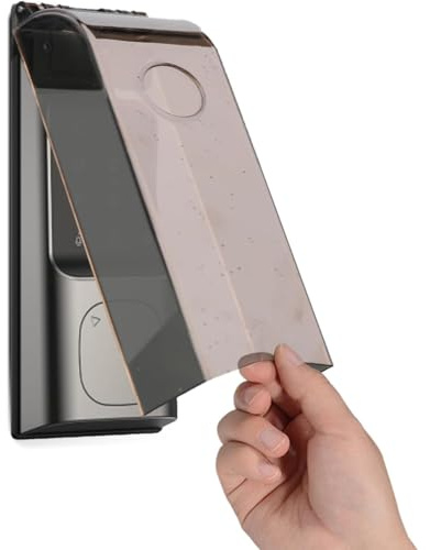 Ounfhtrttk Keypad Cover for Garage Door Outdoor Weatherproof Fingerprint Lock Sunshade and Rain Protection