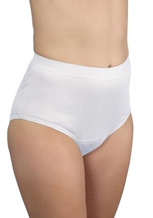 Hydas Inkontinenzslip für Damen mit integrierter Saugeinlage, waschbar, Größe 46 / 48