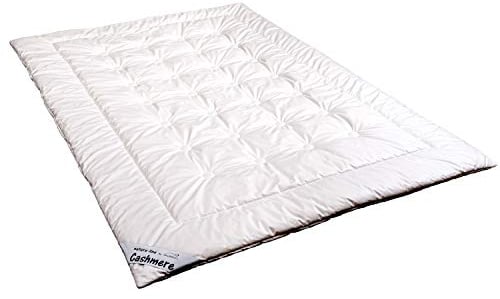 Walburga Bettdecke, Steppbett Nature line Edelhaar 4 WP Cashmere Duo 135 x 200 cm warm