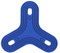 MONIX Solid+ Set 2 unidades, Protector para Sartenes Antiadherentes, Acero Inoxidable, Azul, 35 cm, 2 Unidades