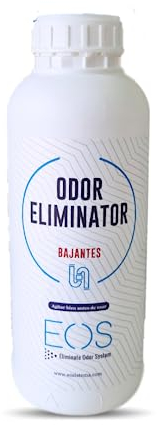 EOS Eliminador de Olores Bajantes | Neutralizador de Olores Limpia Tuberias Desagües Fosa Septica | Absorbe Olores Baño, Cocina, Hogar, Caravanas | Ambientador Natural para Eliminar Mal Olor Tuberias