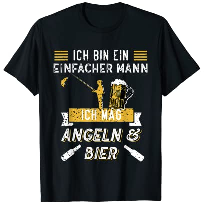 Angeln und Bier für Angler - Angeltour T-Shirt