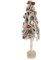 COM-FOUR® Deko-Weihnachtsbaum, dekorativer Kleiner Schmuckbaum, tolle Tischdeko, optimal für die Adventszeit, ergänzt Kränze und Girlanden (Baum XXL)