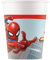 Procos Folat 93864P Tazas Papel FSC Spider-Man 200ml - 8 piezas