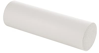 Dr. Paul Koch Nacken- und Knierolle Mit Robuster PU-Beschichtung | Hautfreundlich Und Strapazierfähig | Elfenbeinweiß (50 x 15 cm)