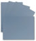 25 Einzel-Karten DIN A6-10,5 x 14,8 cm - 240 g/m² - Graublau - Tonkarton - Bastelpapier - Bastelkarton- Bastel-karten - blanko Postkarten
