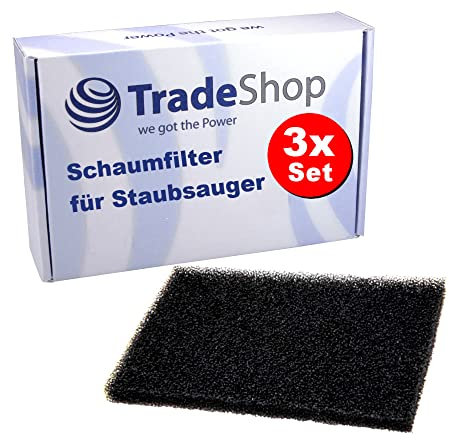Trade-Shop - Filtro de espuma/filtro de filtro para el motor/filtro de polvo compatible con AEG Vampyr Series Vampyr CE 220 CE 250 CE 270 Aspirador