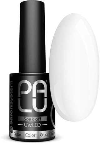 PALU – UV Nagellack LED Hybridlack – Gel Nagellack UV ROMA – Glatte Oberfläche – Hohe Pigmentierung – hält bis zu 3 Wochen – Professionelle Qualität Nageldesign – 11 g – RO1 – Grau