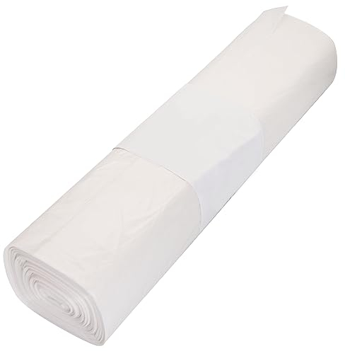Bolsas de Basura Blancas de 120 Litros - 70 x 110 cm - Paquete de 50 Unidades