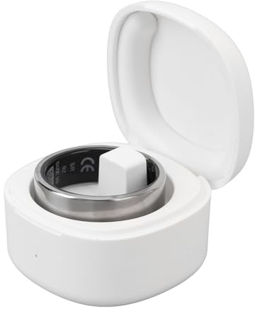 Bewinner Smart Ring Gesundheits-Tracker, Fitness-Ring-Tracker mit Ladeetui, Herzfrequenz, Körpertemperatur, Schlafüberwachungsring, Schritt-Kalorienzähler, Aktivitäts-Gesundheits-Tracker
