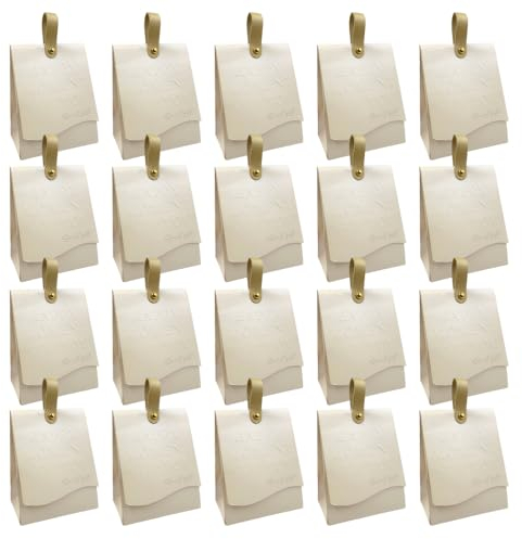 ONEBO 20 Stück Süßigkeit Kästen Gastgeschenk Box,Hochzeit Süßigkeiten Schachtel,Süßigkeitenschachteln aus Papier,für Hochzeit Geburtstag Party