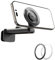 ESR für Magsafe Handyhalterung Flugzeug, Magnetische Flugzeug Reise Gadgets, Universelle Handy Ständer mit Magsafe Ring für iPhone 16 16e 15 14 13 12, Samsung, Android, Reise Zubehör, Schwarz
