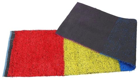TINEASUR Regenbogen Kunstrasen Außenmatte Schulschienenmatten Kunstrasenmatte Kunstrasenmatte Kunstrasenmatte Spielplatzmatte Haushalts Bodenmatte Kunstrasenmatte Aus Kunststoff