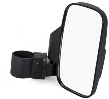 PAMINGONO Offroad-seitenspiegel Utv Schlagfest Mit Einstellmöglichkeit Für Und Beifahrerseite Witterungsbeständig Pp Gehäuse Und Hartglas Linse