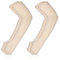 Abeillo 4 Paar Lange Armstulpen, Armstulpen Damen, UV Sonnenschutz, Schützender Armschutz, Lange Fingerlose Handschuhe Wärmer Daumenloch, Armsleeve, Hautschutzärmel für Damen Herren (Hautfarbe)