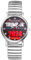 JewelryWe Herrenuhr Trump Elastische Uhren: 2024 Trump Take America Back Analog Quarz Armbanduhr Herren Damen Silber Edelstahl Stretch Armband Ultradünne Uhr mit Zugarmband & Römischen Zahlen